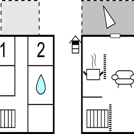 Two-bedroom Holiday In בית נופש